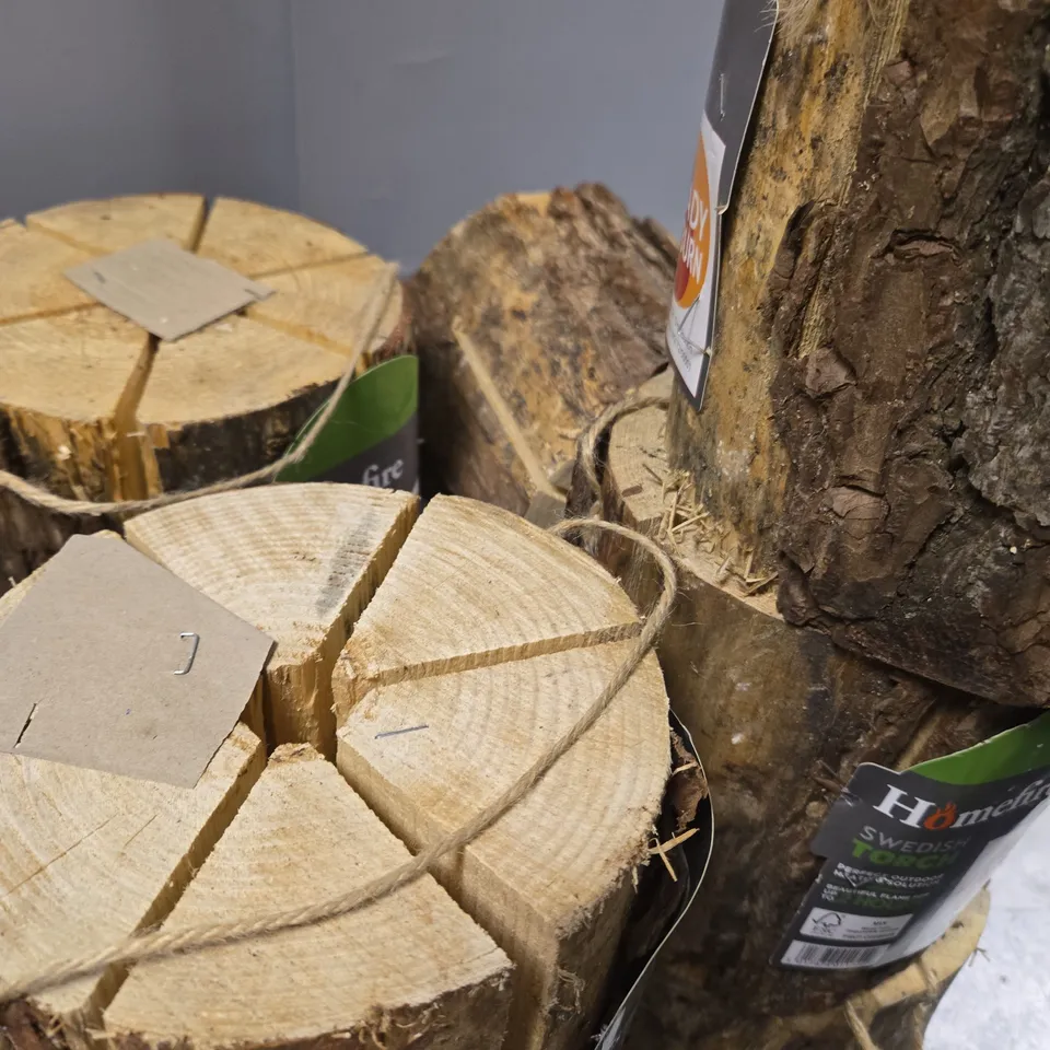 APPROX 10 HOMEFIRE HARDWOOD SWEDISH TORCHES