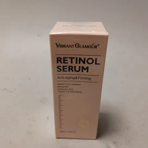BOXED AND SEALED VIBRANT GLAMOUR RETINOL SERUM ANT-AGING & FIRMING (30ml)