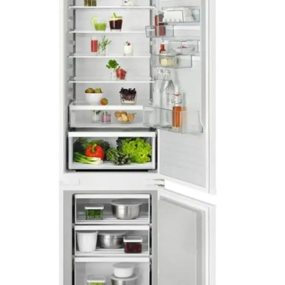 AEG OSC6M191ES 188CM SERIES 6000 INTEGRATED 70/30 FROST FREE FRIDGE FREEZER