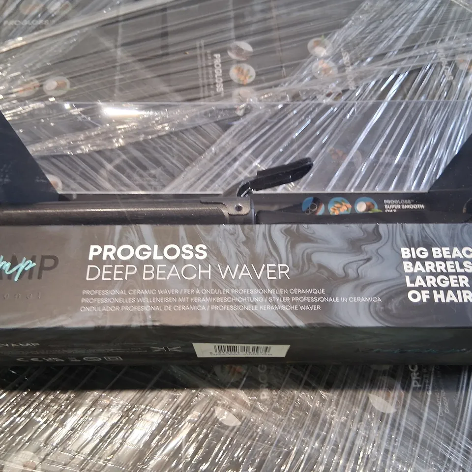 BOXED REVAMP PROFESSIONAL PROGLOSS DEEP BEACH WAVER GRA-WV-2000-GB 