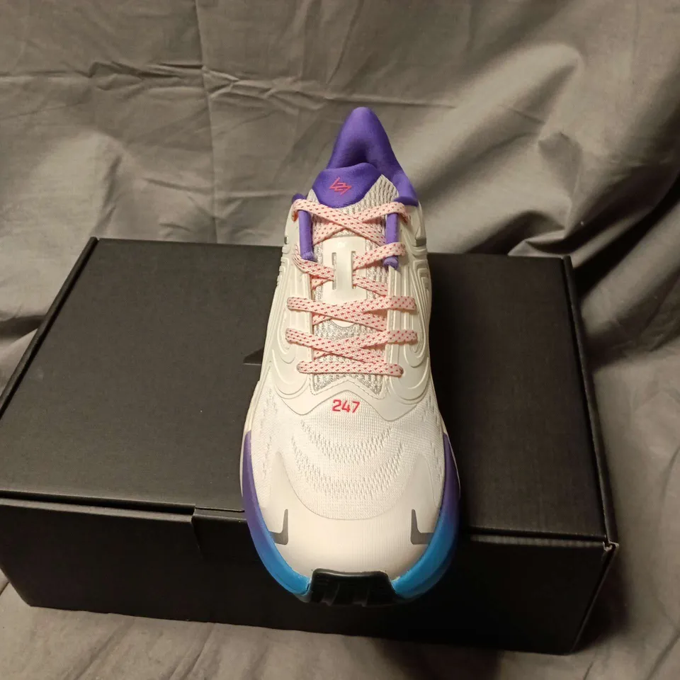 REPRESENT 247 ARC-1 RUNNER WHITE SNEAKERS - UK SIZE 8