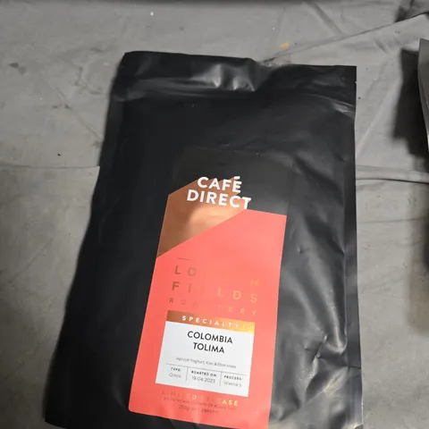 APPROXIMATELY 8 ASSORTED FOOD ITEMS INCLUDING GIANT BRADLEYS BUBBLE GUM , CAFE DIRECT COFFEE AND PATAKS CREAMED COCONUT