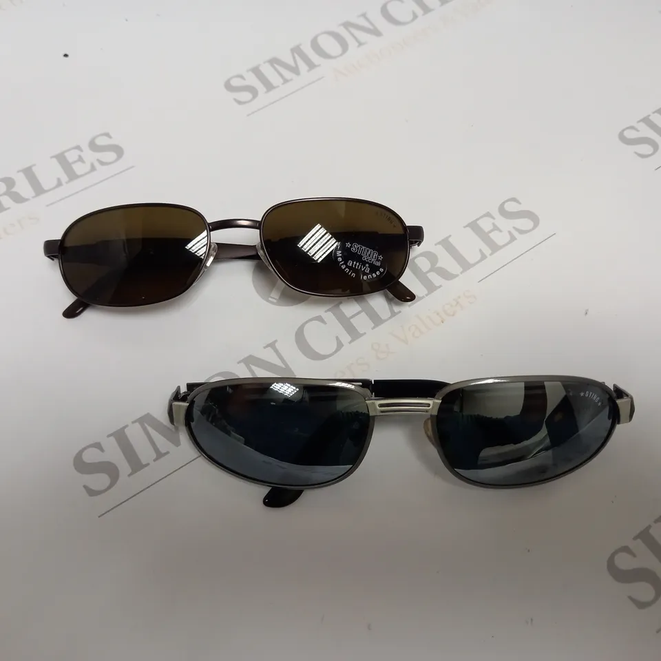 APPROXIMATELY 10 ASSORTED DE RIGO STING SUNGLASSES TO INCLUDE MODELS 4358 AND 4214
