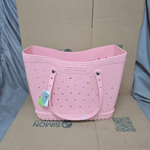 CROCS CLASSIC LARGE TOTE PINK