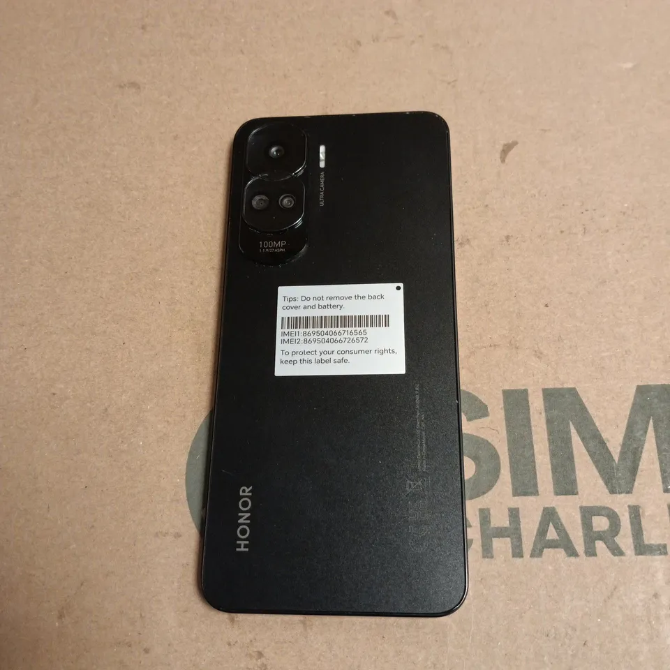 HONOR 90 LITE BLACK PHONE BOXED WITH CABLE