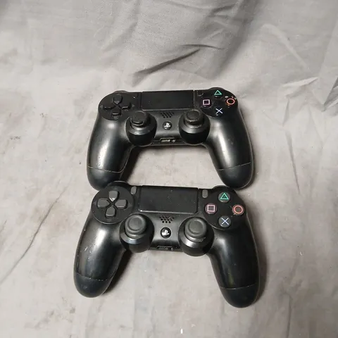 SONY PLAYSTATION 4 DUALSHOCK 4 WIRELESS CONTROLLERS – BLACK (PAIR)