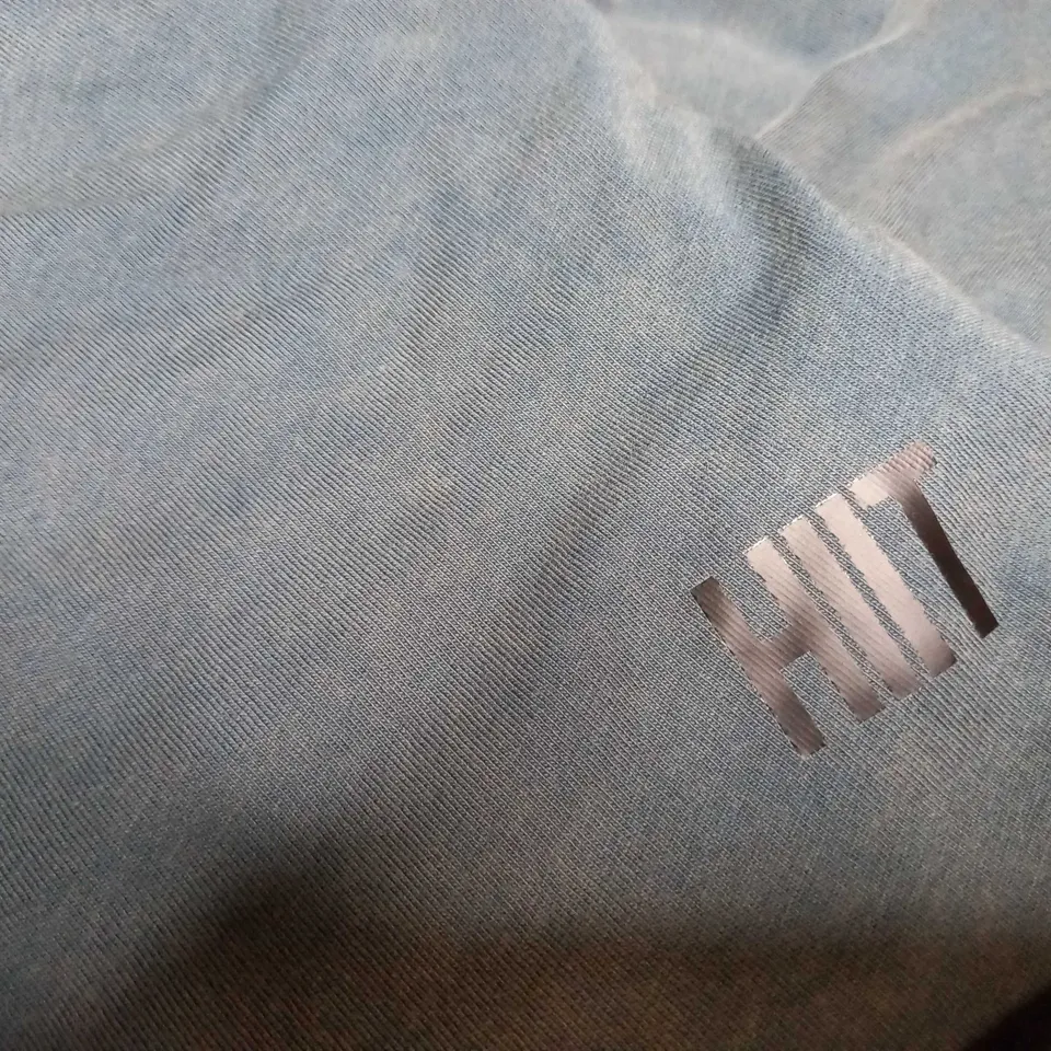 HIIT SAGE/LOGO CROPPED WORK OUT TOP - SMALL