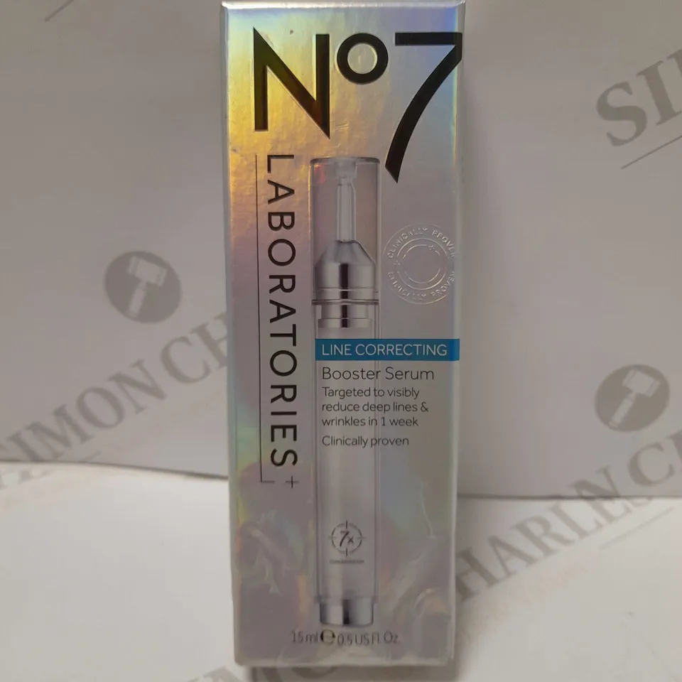 NO7 LABORATORIES LINE CORRECTING BOOSTER SERUM 15ML