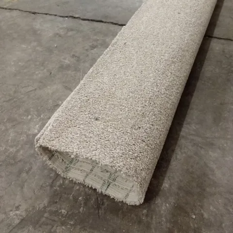 ROLL OF QUALITY TWISTY 1952 STONE CARPET // APPROX SIZE; 1.9 x 4m