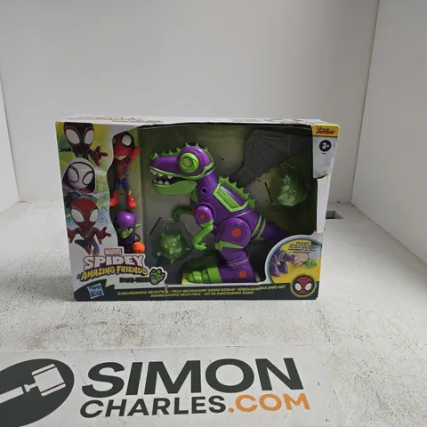 SPIDER-MAN AMAZING FRIENDS DINOSAUR-THEMED ACTION FIGURE – BOXED DINO WEBBS