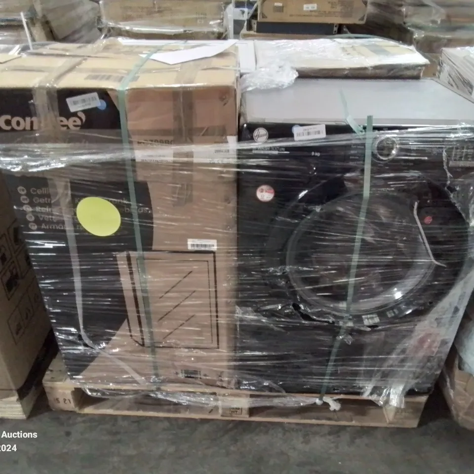 PALLET OF APPROXIMATELY 4 UNPROCESSED RAW RETURN WHITE GOODS TO INCLUDE;