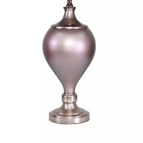 BOXED HOUSE ADDITIONS REGAL ROSE PINK GOLD MATTE TABLE LAMP 58CM BASE ONLY