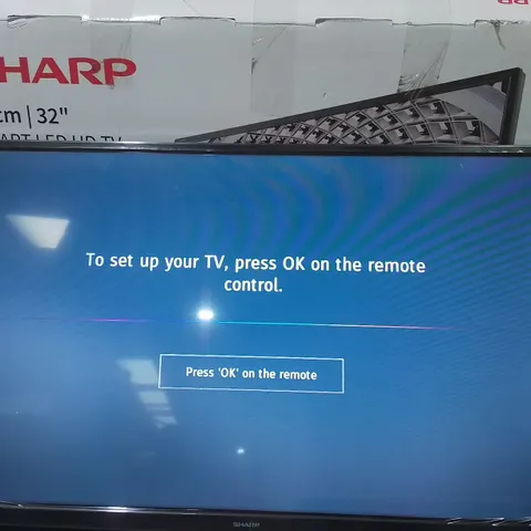  BOXED SHARP SMART TV HD/FULL HD 32" HD READY 32BC3K