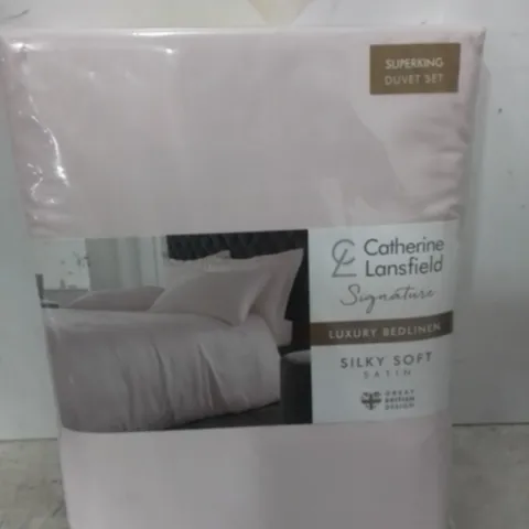 SILKY SOFT SATIN DUVET COVER SET WITH PILLOWCASES
