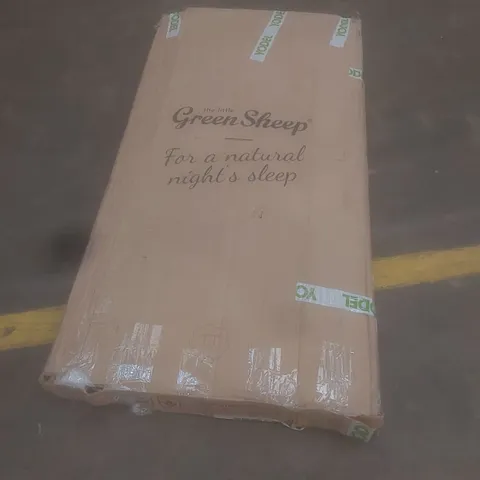 BOXED THE LITTLE GREEN SHEEP NATURAL TWIST COT BED MATTRESS - 70 X 140cm