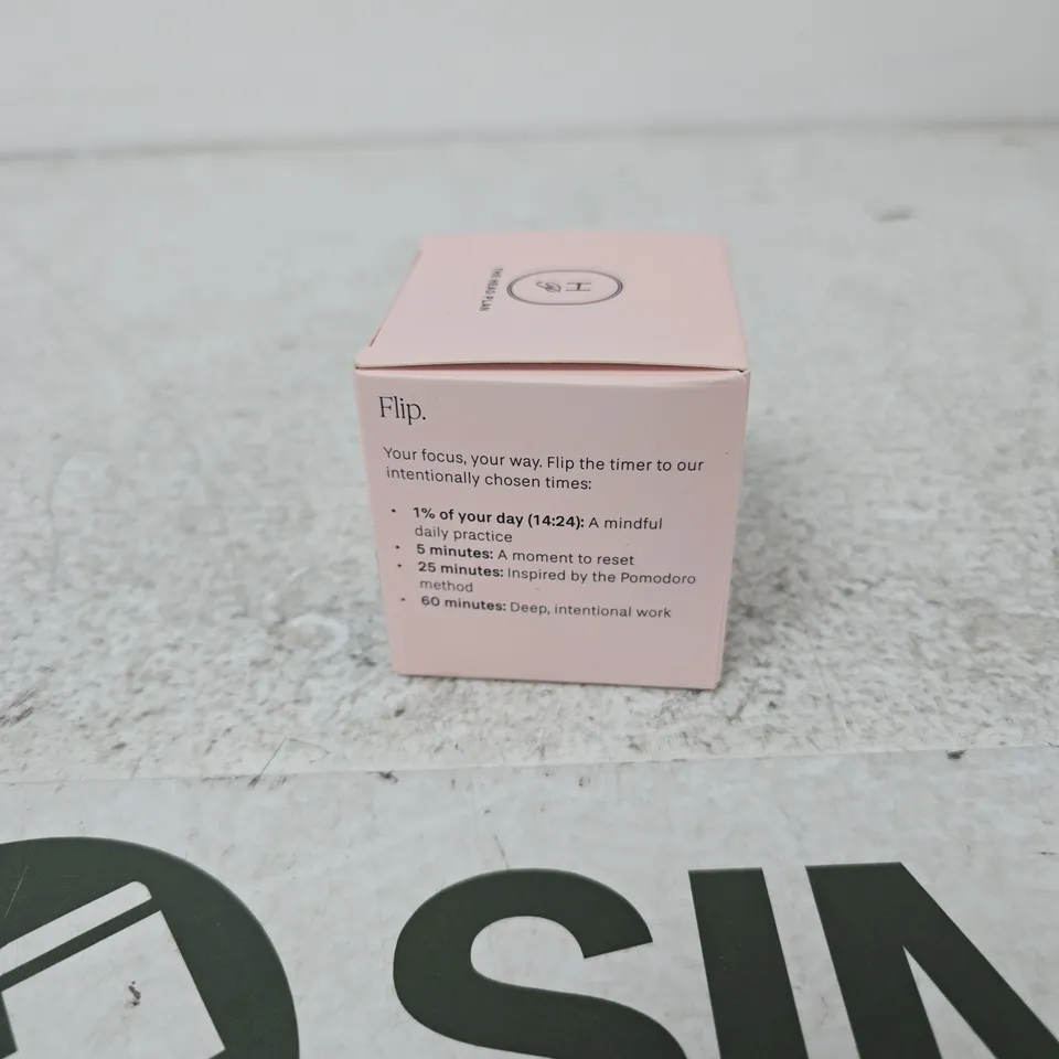 THE HEAD PLAN FOCUS TIMER – PINK BOXED