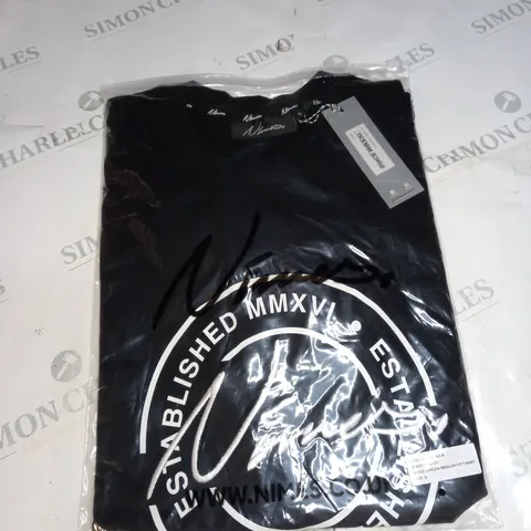 BAGGED NIMES EMBLEM REGULAR FIT T-SHIRT SIZE S
