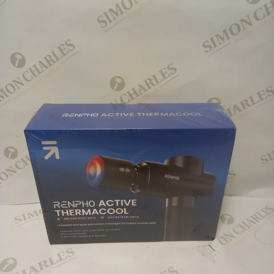 SEALED RENPHO ACTIVE THERMACOOL MASSAGE GUN 
