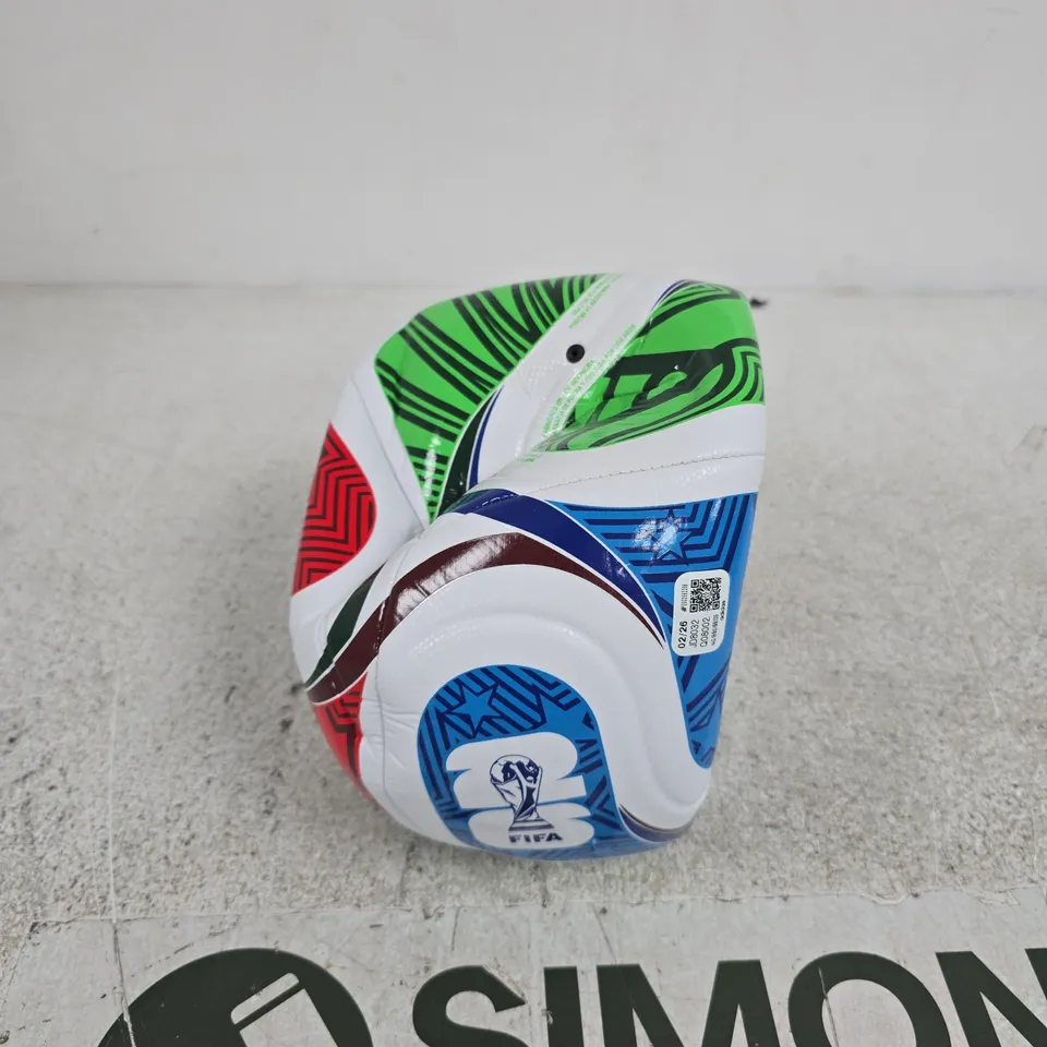 FOOTBALL (SOCCER BALL) – BRIGHT COLOURWAY WITH FIFA BRANDING