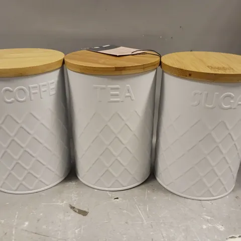 TYPHOON TEA AND COFFEE JARS