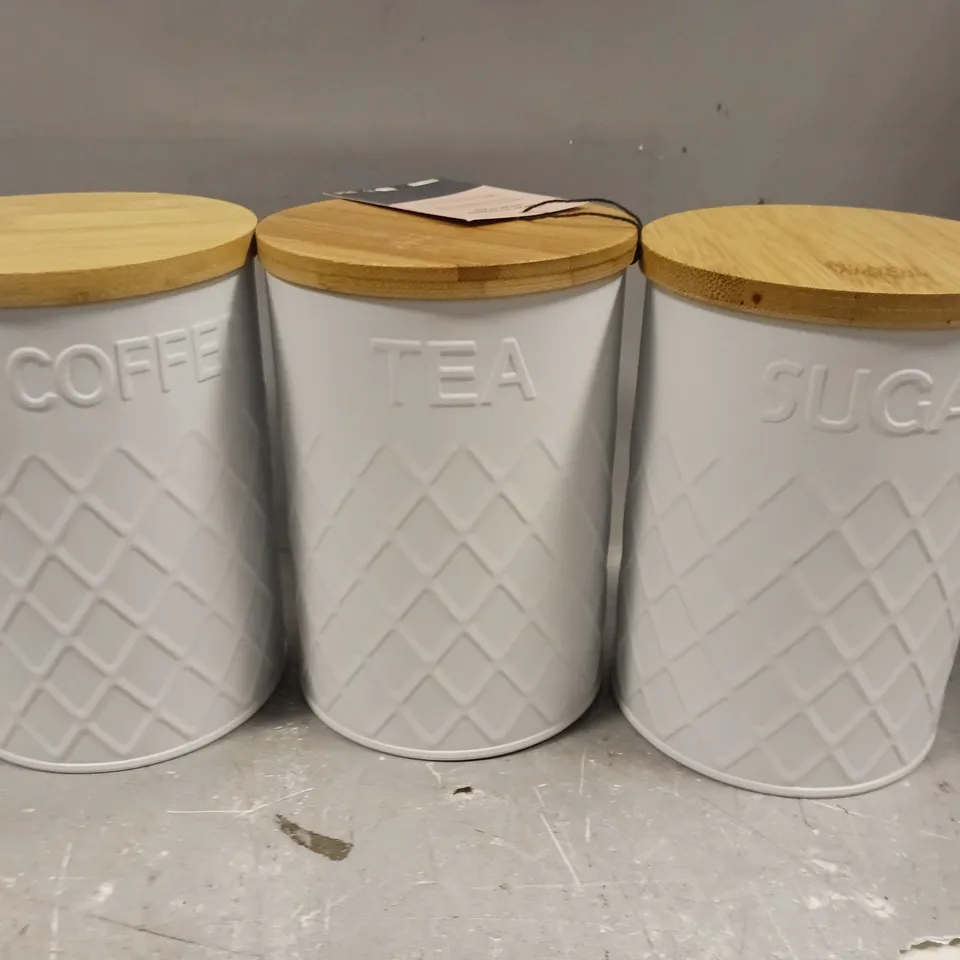 TYPHOON TEA AND COFFEE JARS  RRP £37.99
