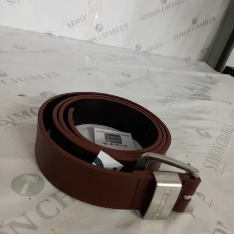 LAMBRELLA LEATHER LINED BELT