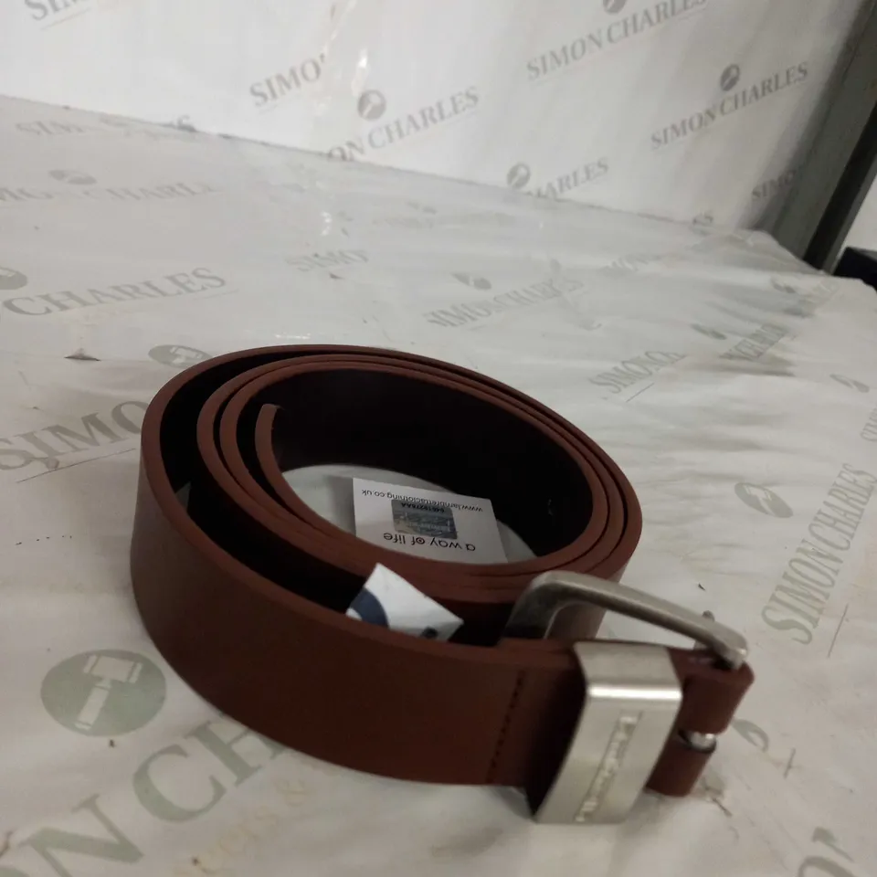 LAMBRELLA LEATHER LINED BELT 