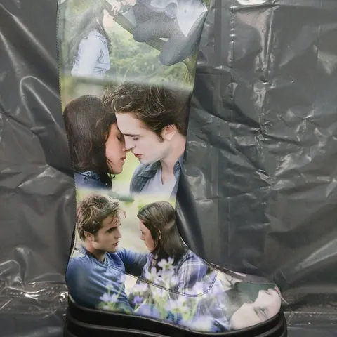BOXED PAIR OF KOI TWILIGHT SAGA PLATFORM KNEE-HIGH BOOTS SIZE 8