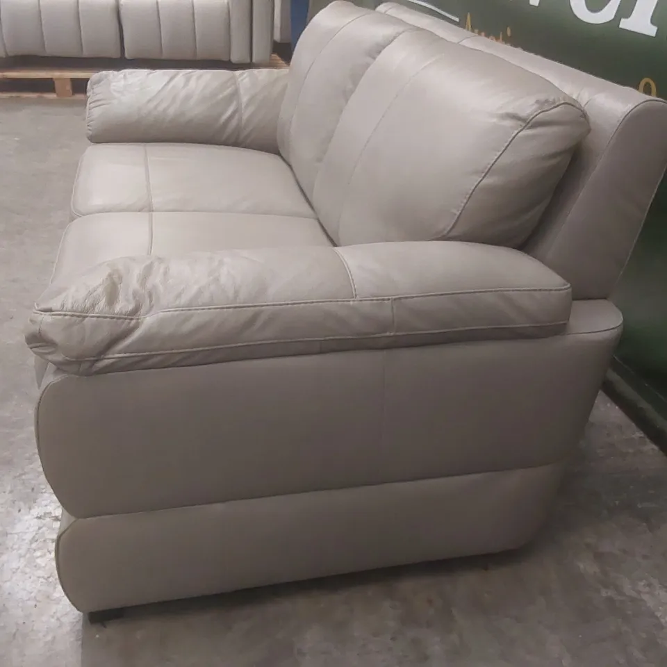 QUALITY DESIGNER MARLOW ITALIAN LEATHER 2 SEATER SOFA - FSC® CERTIFIED