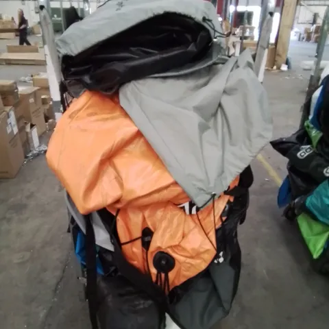 CAGE OF UNTESTED ASSORTED INFLATABLE KAYAKS AND ACCESSORIES