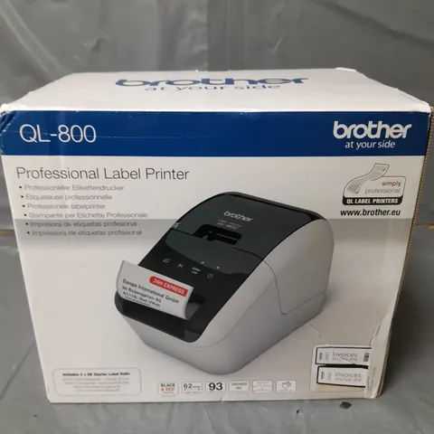 BROTHER LABEL PRINTER QL-800