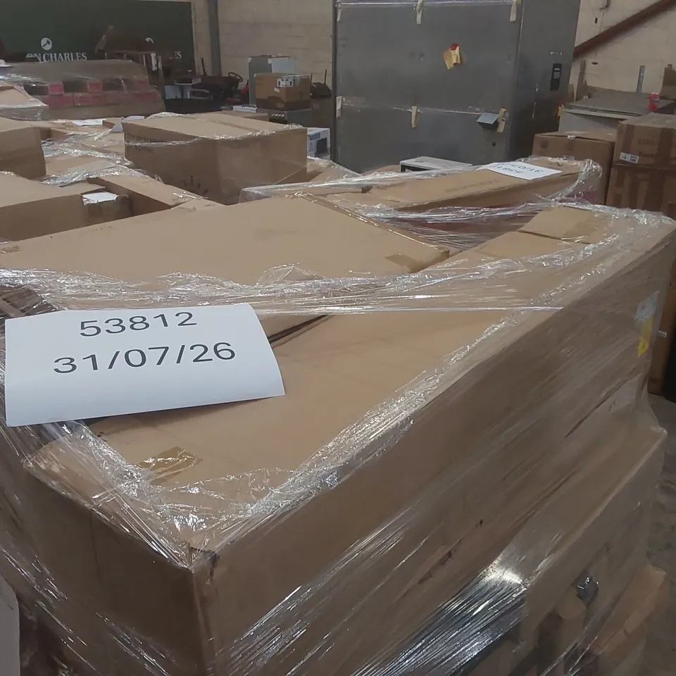PALLET CONTAINING A VERY LARGE QUANTITY OF ASSORTED DESIGNER LIGHTING PRODUCTS