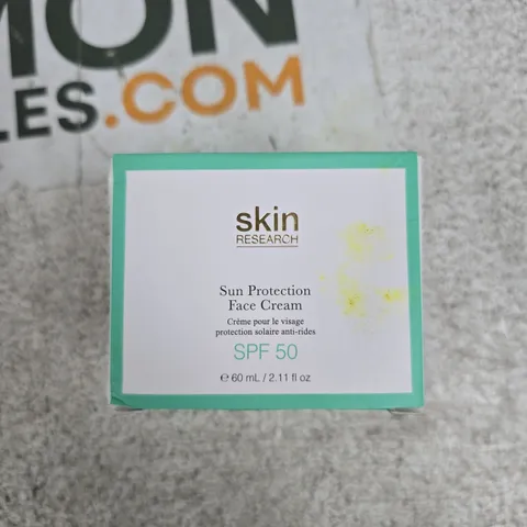 SKIN RESEARCH SUN PROTECTION FACE CREAM SPF 50, 60 ML