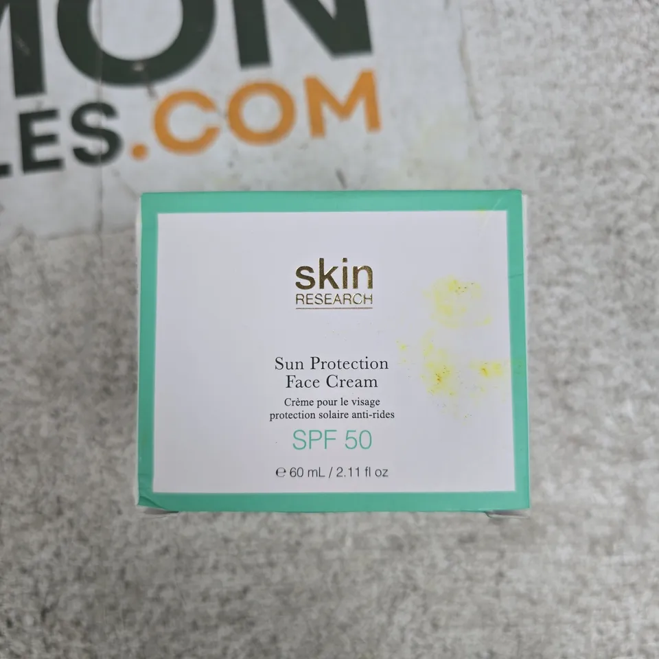 SKIN RESEARCH SUN PROTECTION FACE CREAM SPF 50, 60 ML