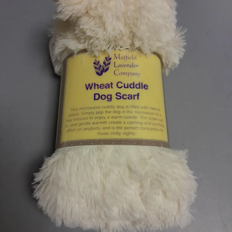 WHEAT CUDDLE DOG SCARF - MATFIELD LAVENDER COMPANY