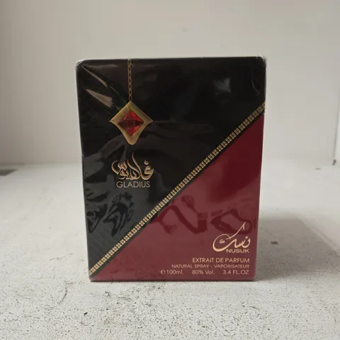 NUSUK GLADIUS EXTRAIT DE PARFUM 100ML BOXED SEALED