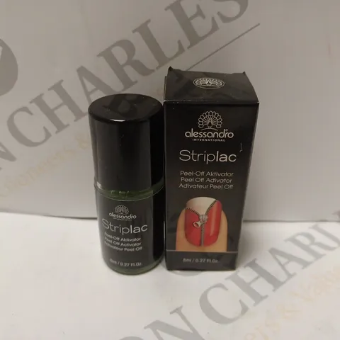 BOX OF APPROXIMATELY 15 X 8ML VIALS OF ALESSANDRO STRIPLAC PEEL-OFF ACTIVATOR