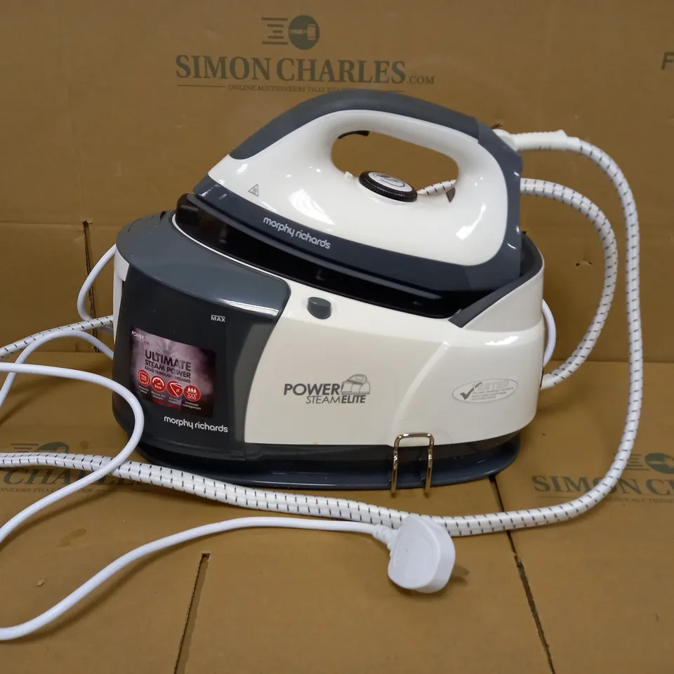 MORPHY RICHARDS POWER STEAM ELITE STEAM GENERATOR IRON GREY 