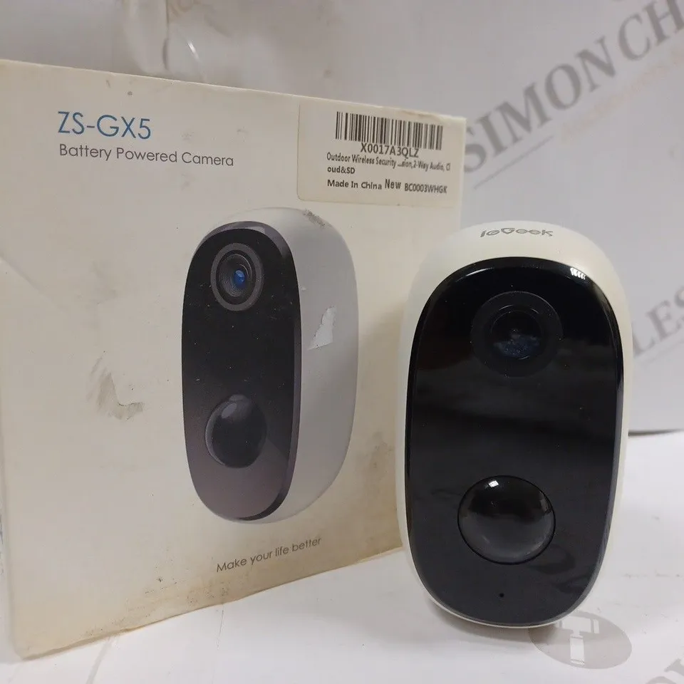 BOXED IEGEEK ZS-GX5 BATTERY POWERED CAMERA