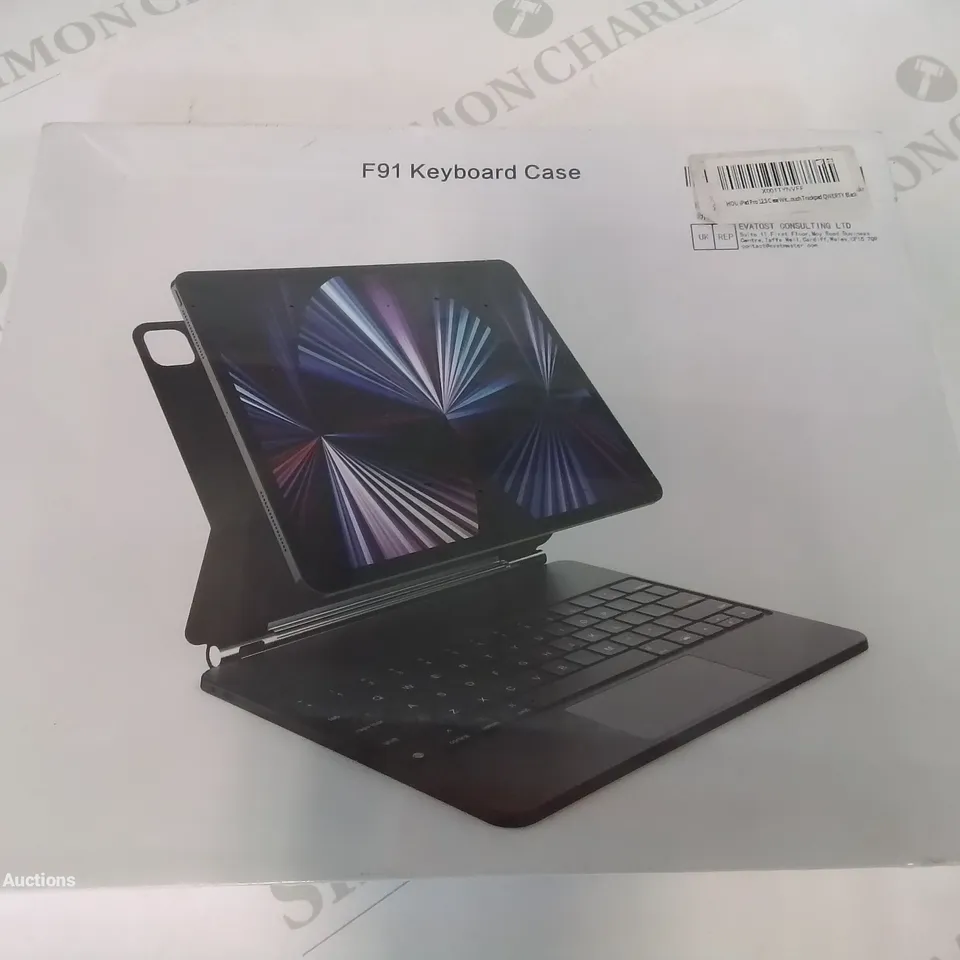 BOXED AND SEALED F91 KEYBOARD CASE IPAD PRO 