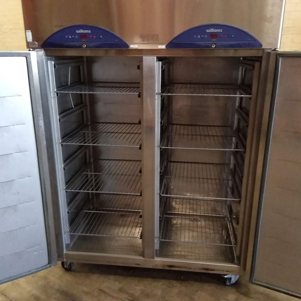WILLIAMS FG2TSS COMMERCIAL DOUBLE DOOR FISH/MEAT FRIDGE