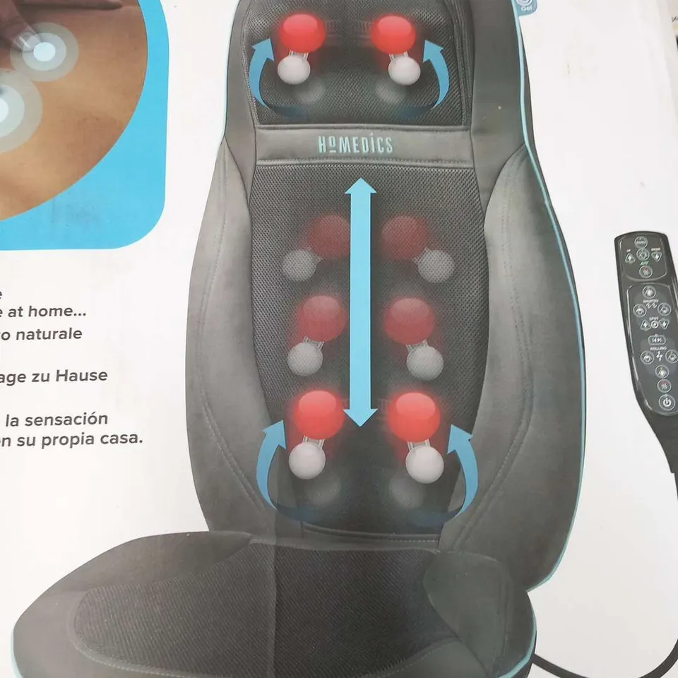 BOXED HOMEDICS SHIATSU BACK AND SHOULDER MASSAGER SGM-1600H-EUX