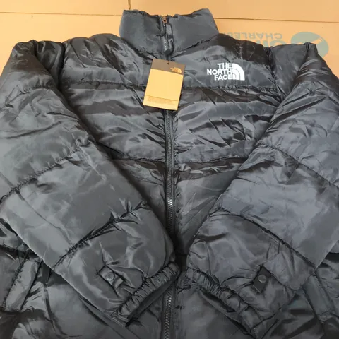 THE NORTH FACE BLACK PUFFER JACKET – LARGE