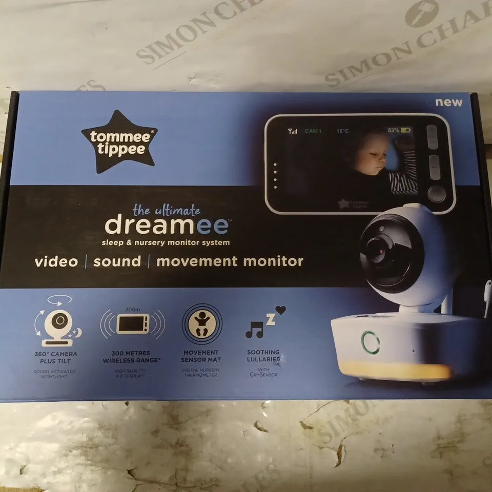 TOMMEE TIPPEE SLEEP & NURSERY MONITOR SYSTEM