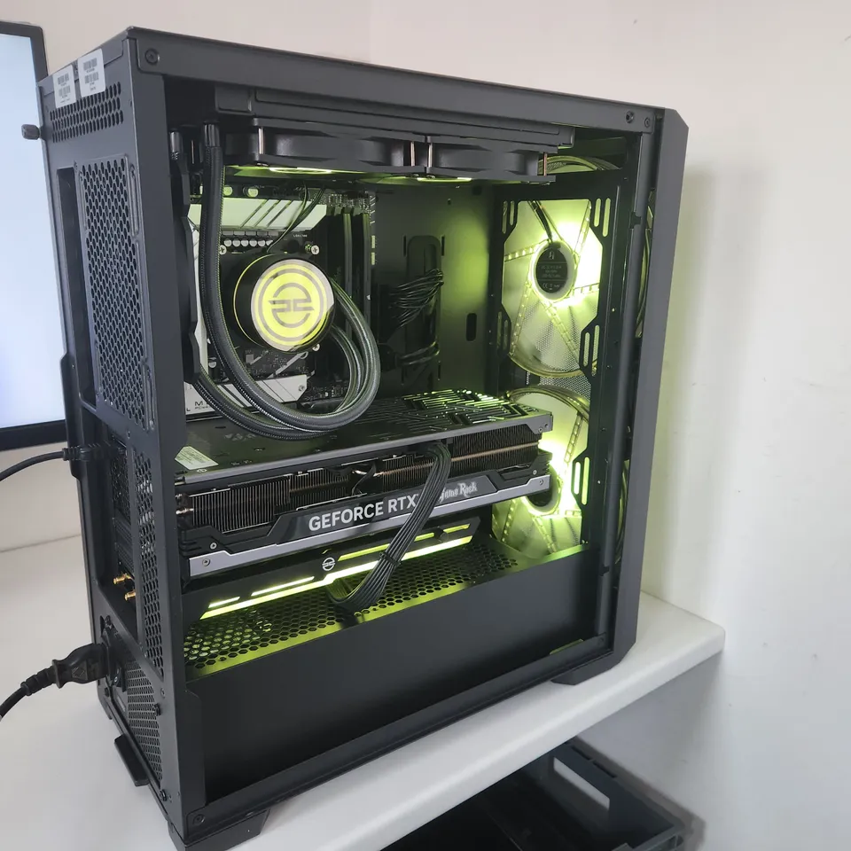 PCSPECIALIST HIGH END DESKTOP GAMING COMPUTER INTEL CORE I9-13900KF, 32GB 5600MHZ DDR5 RAM, 2X 1TB M.2 SSDS, NVIDIA GEFORCE RTX 4090 24GB GPU