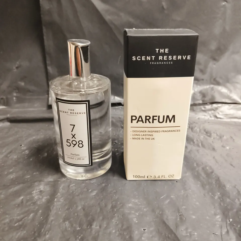 THE SCENT RESERVE FRAGRANCES PARFUM 7X598 100ML – BOXED