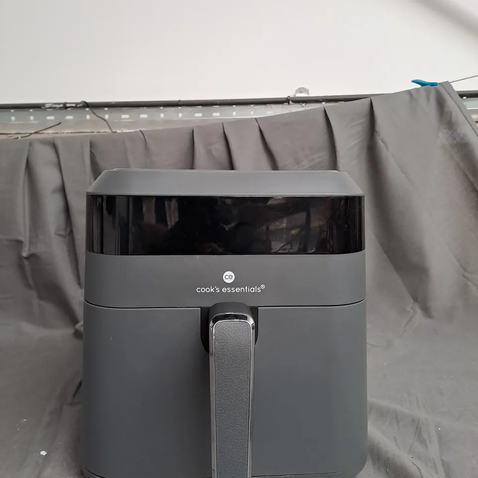 COOK'S ESSENTIALS 5.8L AIR FRYER IN SLATE GREY
