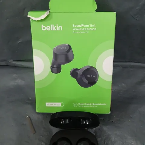 BELKIN SOUNDFORM BOLT WIRELESS EARBUDS