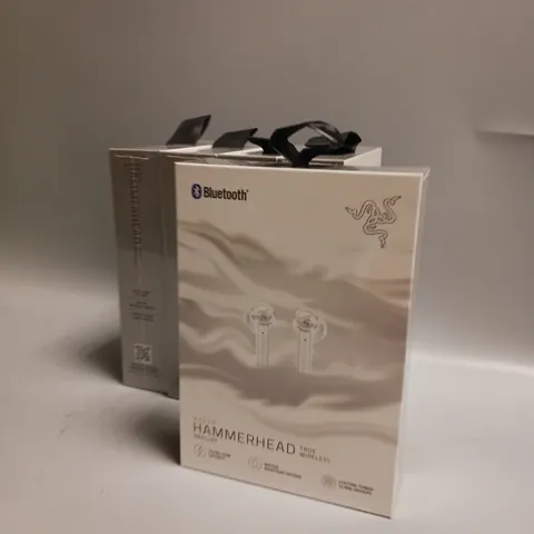 LOT OF 5 SEALED BOXED RAZER WIRELESS HEADPHONES IN MERCURY