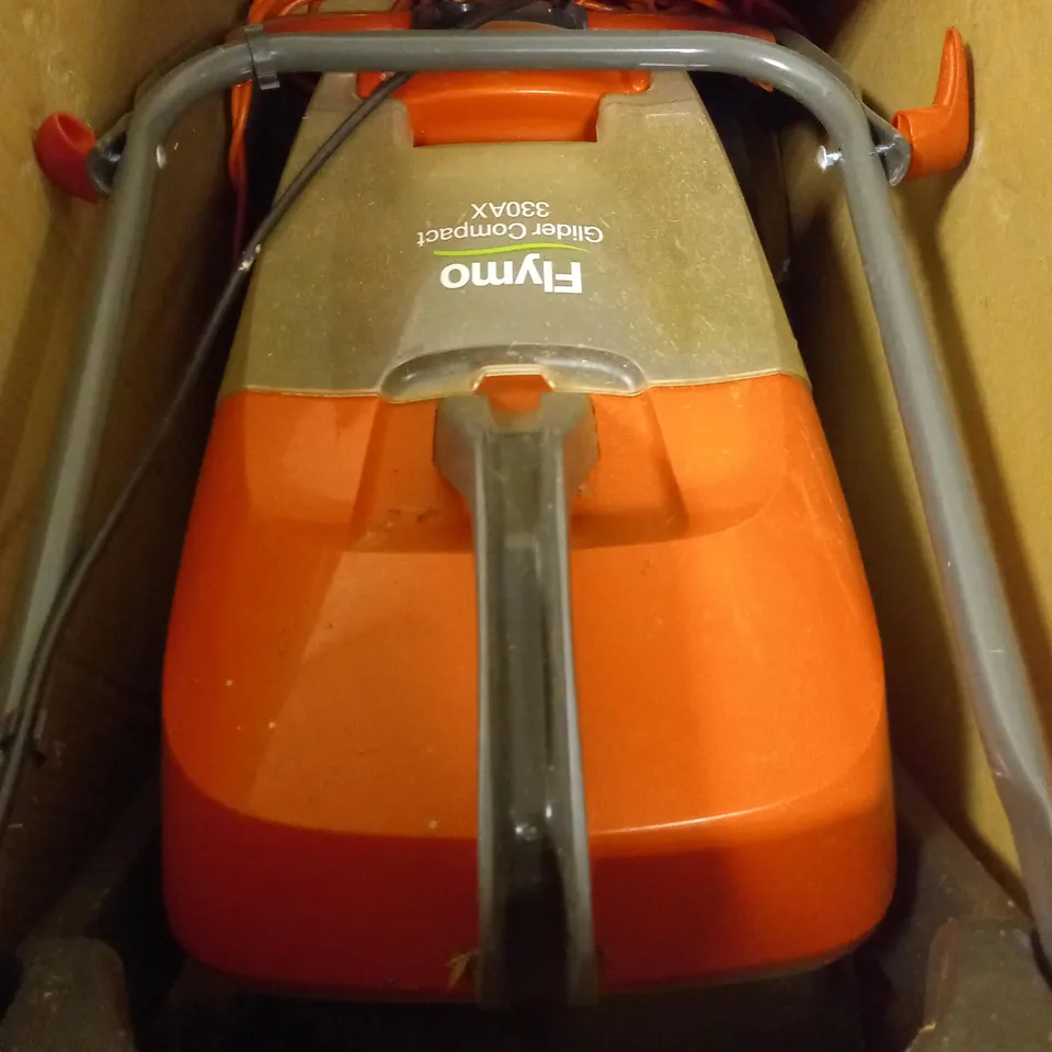 FLYMO GLIDER COMPACT 330AX ELECTRIC HOVER COLLECT LAWNMOWER
